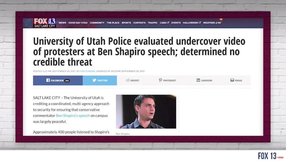 #UndercoverAntifa: Crowder confronts lying college spokesman
