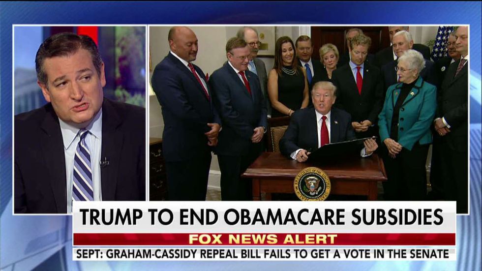 Cruz: Obamacare exec order was 'exactly the right thing to do'