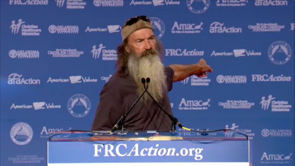 Phil Robertson speech: Hey, Democrats, 'do y'all love Jesus?'