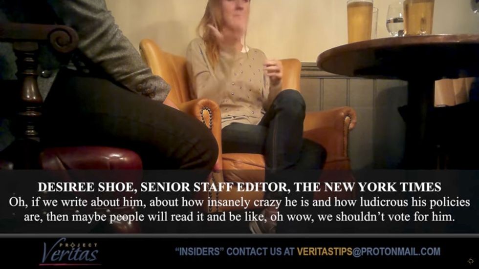 O'keefe undercover video: NYT editor admits trying to sway voters