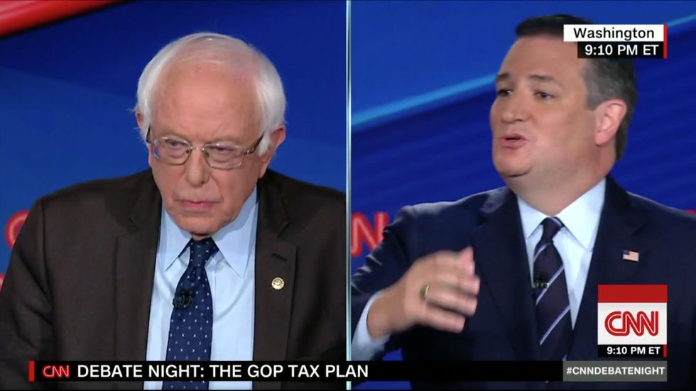 Ted Cruz DESTROYS Bernie Sanders’ Robin Hood tax fantasy