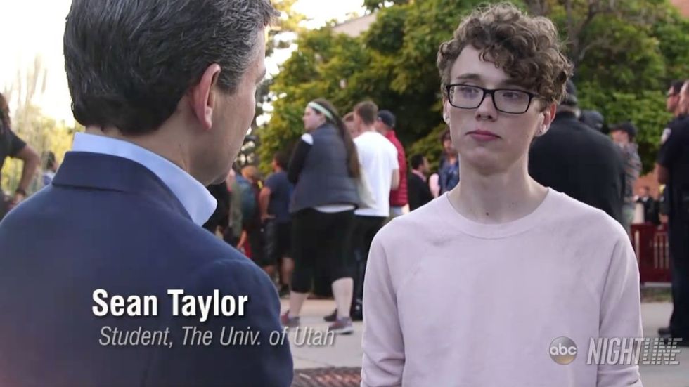TRUE COLORS: Student leader says 1A doesn't apply to Ben Shapiro