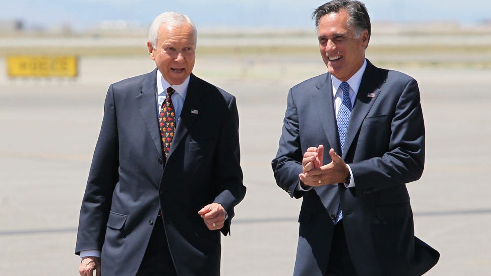 REPORT: Orrin Hatch to retire. Romney to run for Senate?