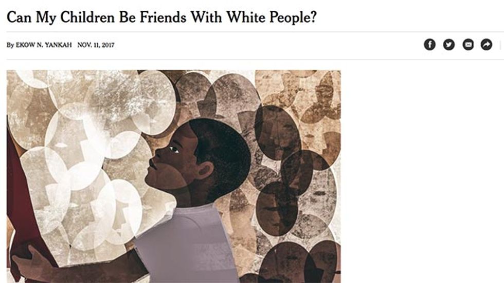 The NYT just made MLK Jr. roll over in his grave