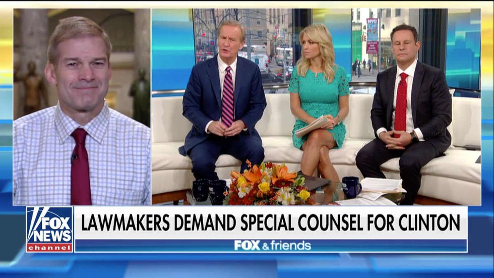 Republican Rep. Jordan: Special prosecutor for Clinton right now