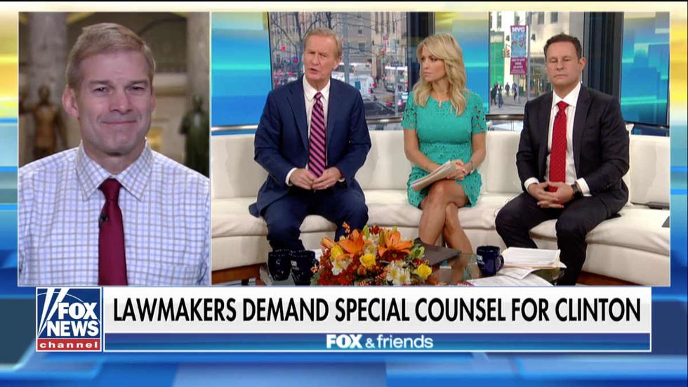 Republican Rep. Jordan: Special prosecutor for Clinton right now