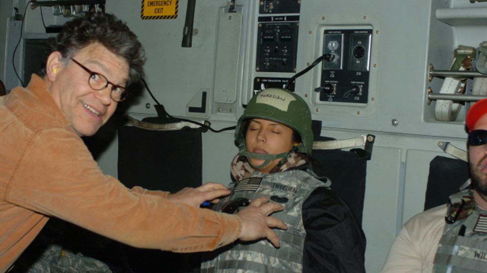 First 'Creeplister' revealed: Admitted creep Al Franken must go