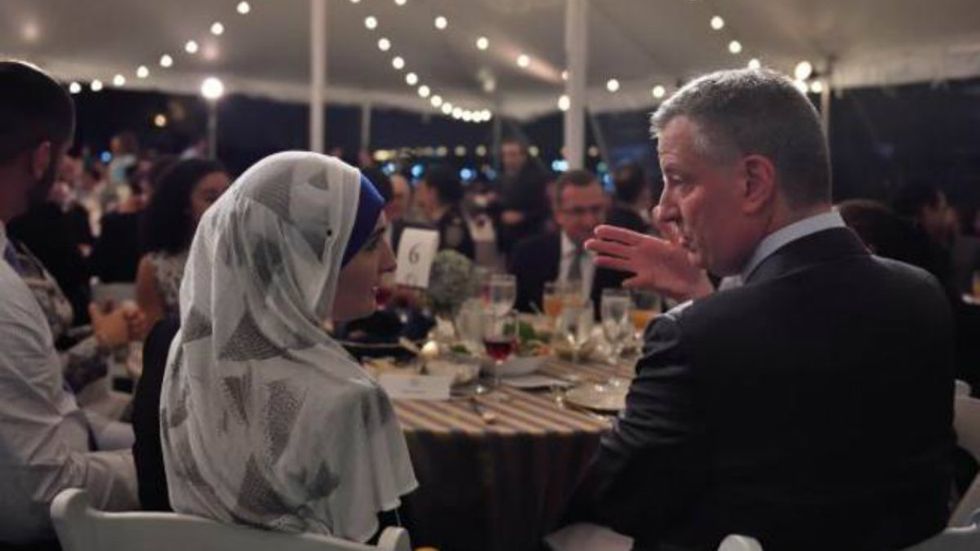 Terror-linked CAIR & NYC's de Blasio team up for ‘social justice’