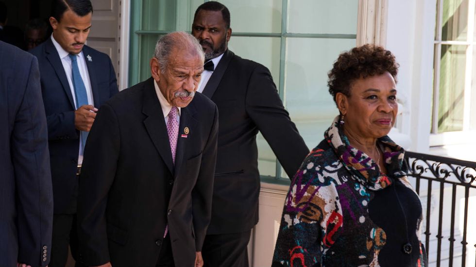 John Conyers already had his due process. He waived it