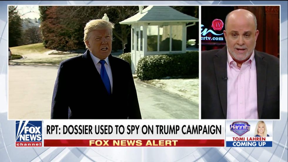 Mark Levin: Here's how we KNOW the FBI used the Russian dossier to get a warrant to spy on Trump's campaign