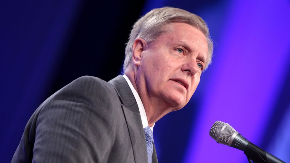 ICYMI: A WH spox flayed Lindsey Graham's ass-backward immigration position