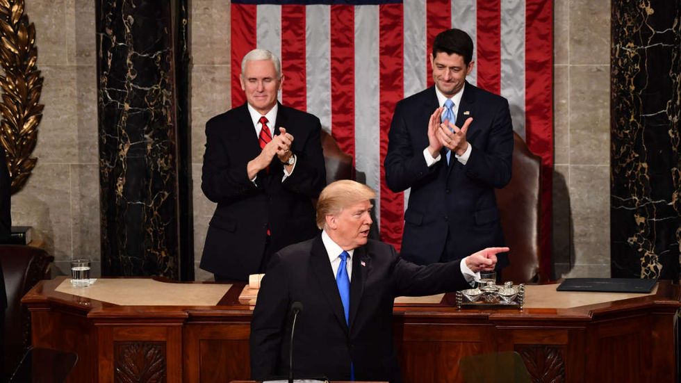 Check out the 'photo of the night' from Trump's State of the Union address