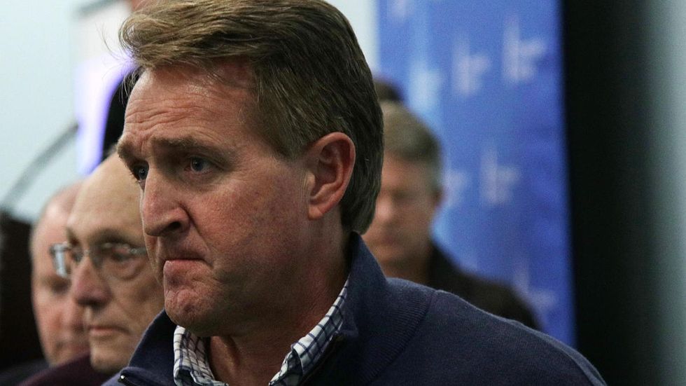 Jeff Flake throws cold water on GOP plan to make tax cuts permanent