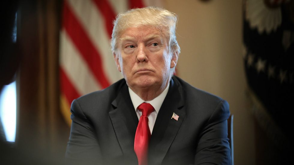On guns, Bad Trump returns