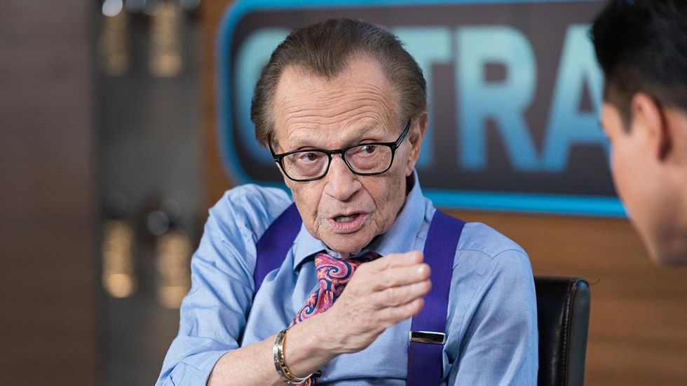 WTF MSM!? Larry King says the Second Amendment was to stop slave uprisings