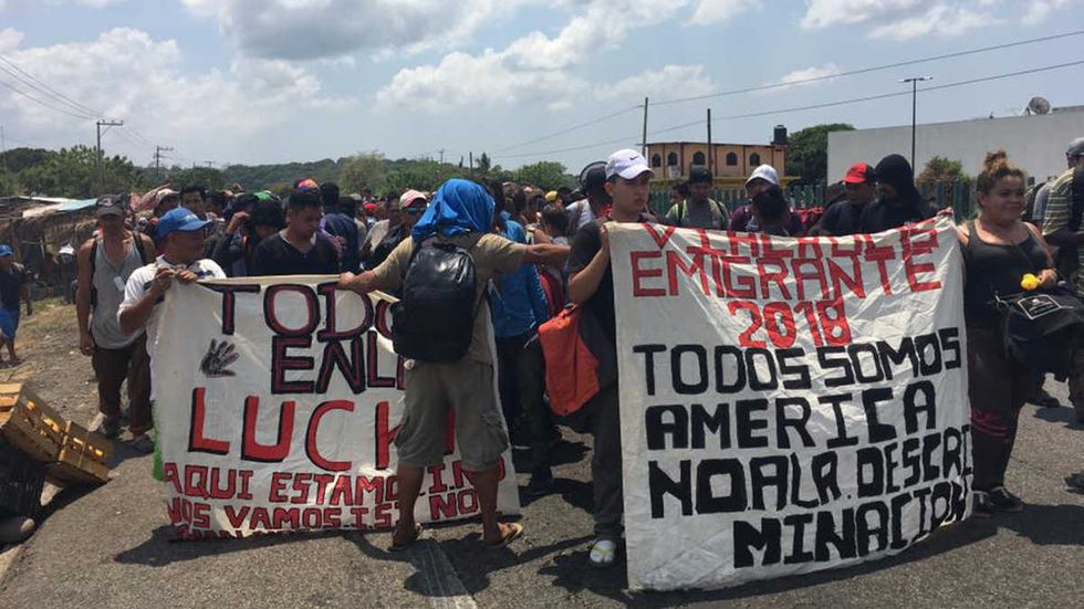 Group organizing 'caravan' of migrants issued demands to US government