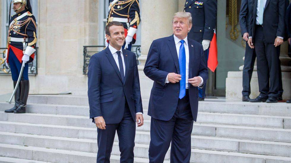 Trump v. Macron defines the clash of nationalism against European progressivism