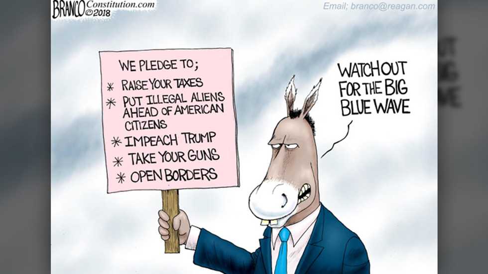 ‘Big blue wave’ is more like a white-hot mess