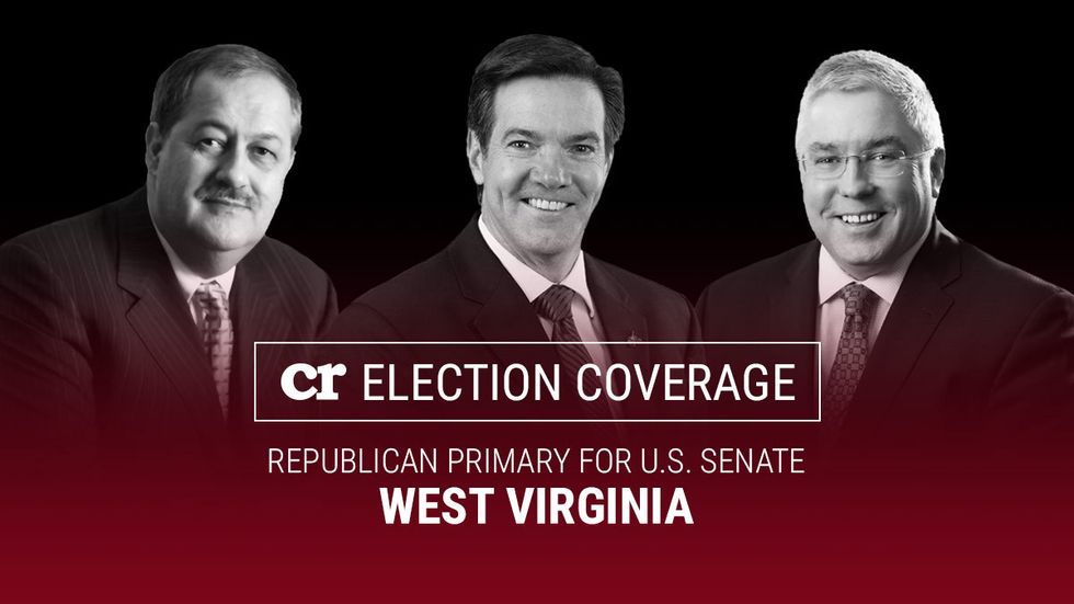 Don Blankenship vs. Evan Jenkins vs. Patrick Morrisey: LIVE West Virginia primary election results