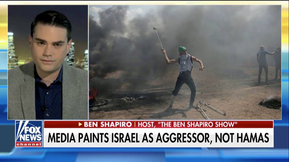 Ben Shapiro slams media’s anti-Israel pro-Hamas ‘propaganda’