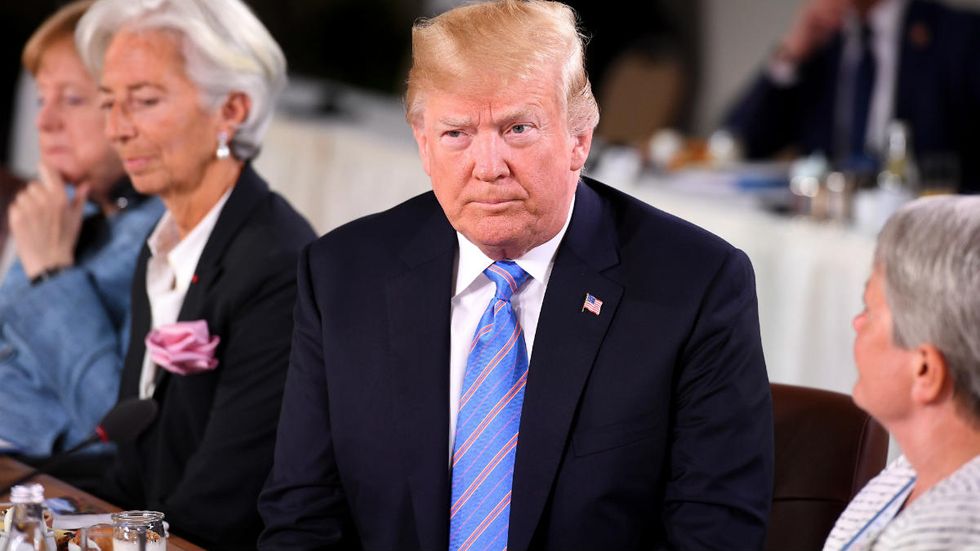 On trade, it's Trump who's retaliating