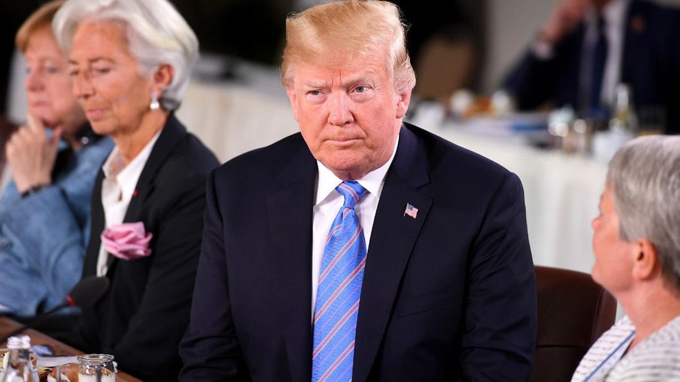 On trade, it's Trump who's retaliating