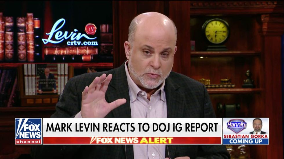 Mark Levin SHREDS FBI after reading through IG report