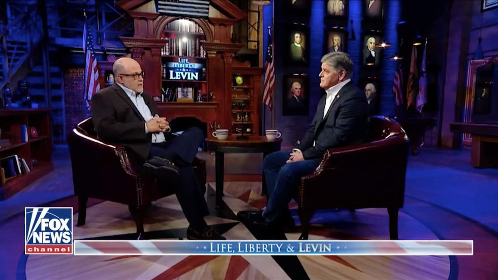 Hannity tells Levin: 'I don't care' about the Left's thuggish attacks on me