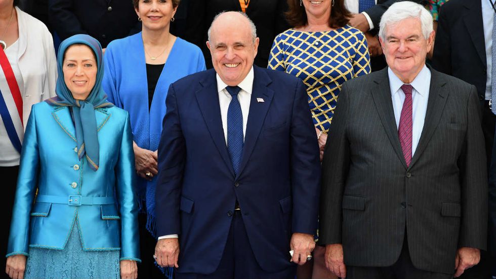 Iranian diplomat accused in terror plot against conference attended by Giuliani and Gingrich