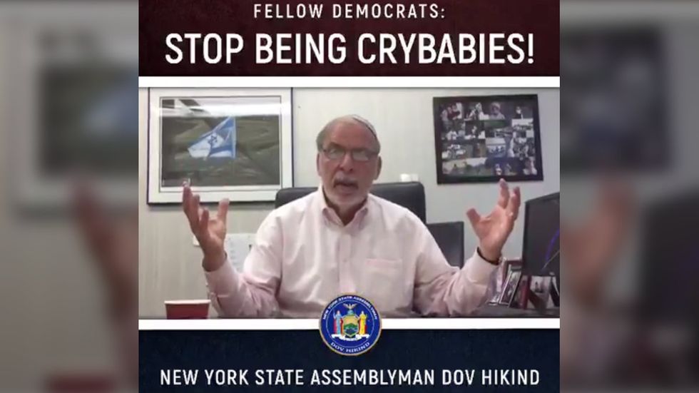 WOW! NY state assemblyman calls out fellow Democrats: 'Stop being crybabies!'