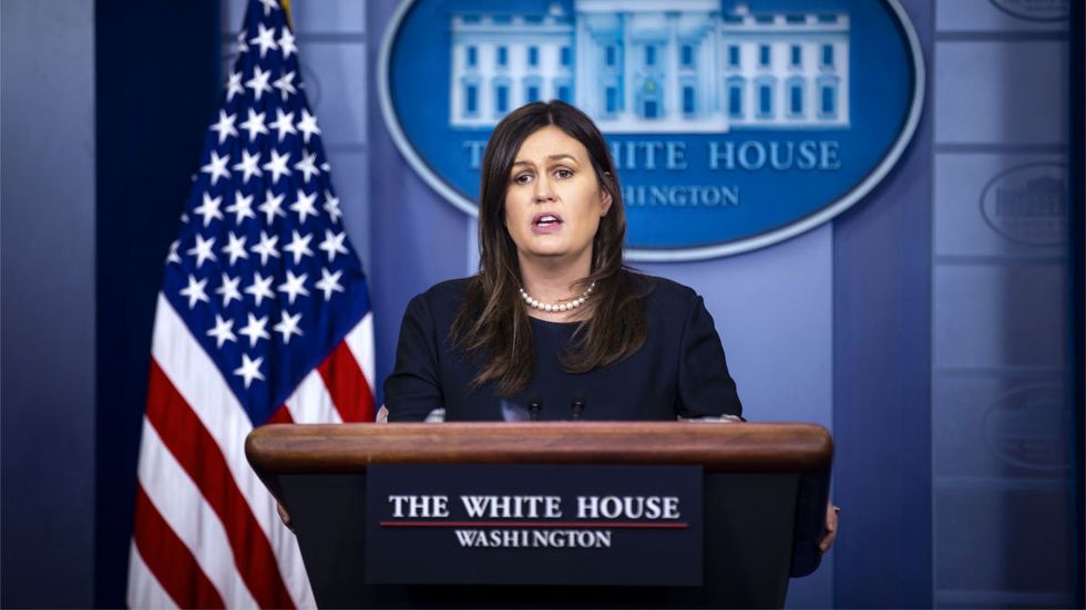 Sarah Huckabee Sanders OWNS CNN’s whiny Acosta: The media is responsible for their ‘verbal assaults,’ too