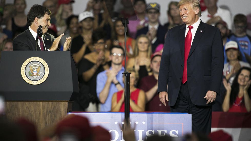 Trump saved Balderson in Ohio, but he can't carry the midterms by himself