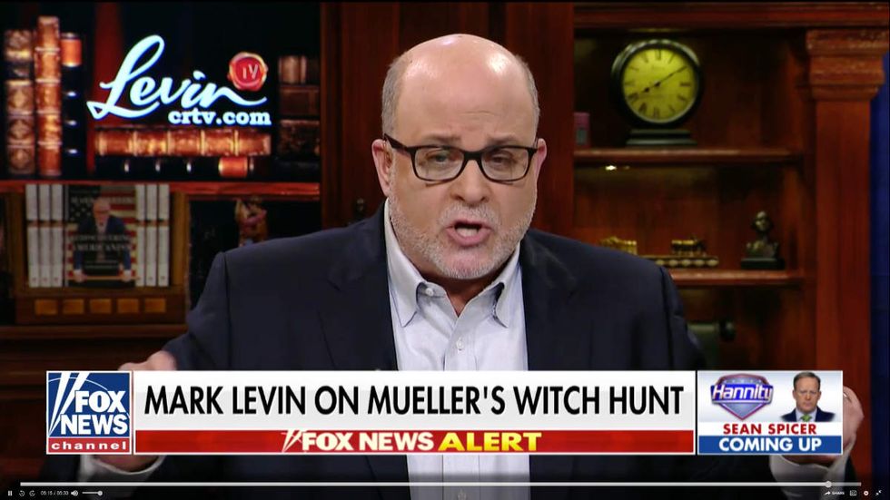 Levin blasts Mueller as a bigger 'threat' than Putin and the 'plaything of the Democrats'