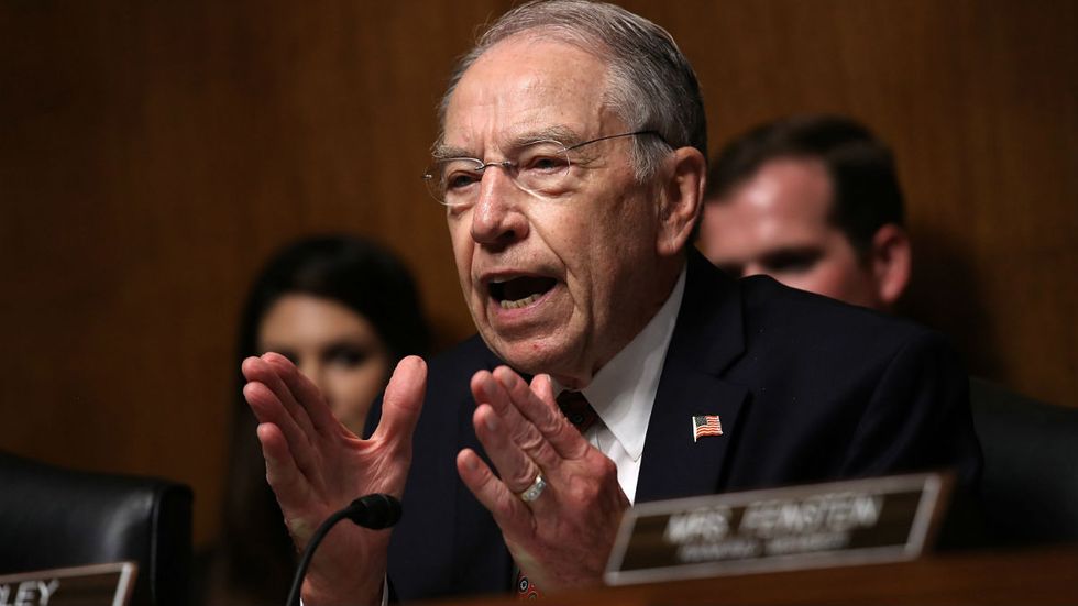 Is Sen. Chuck Grassley the biggest hypocrite of all time on crime and drugs?