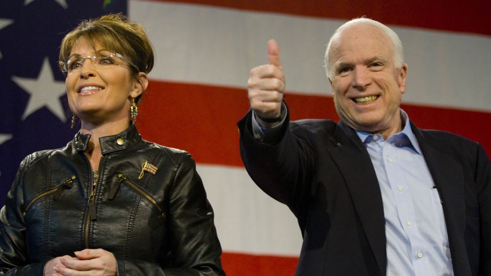 Sarah Palin on John McCain's military service: 'I'll defend him as aggressively as I'll defend my own kids'