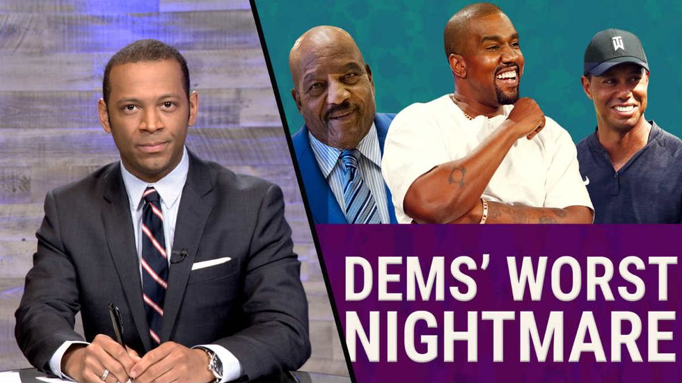 WATCH: Kanye and other black Americans don't CARE about Dems' monkey business | White House Brief