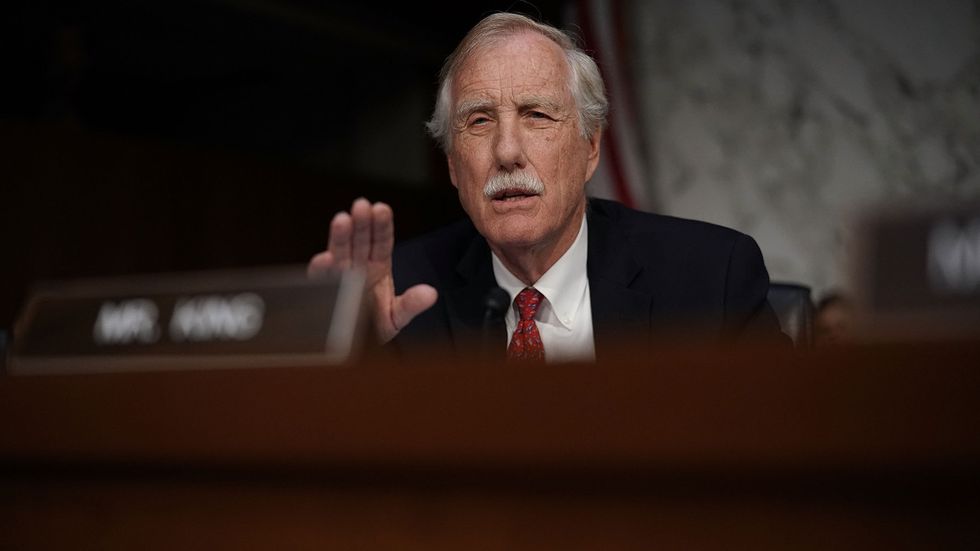 GOP candidate blasts Maine Sen. Angus King after he compares Russian interference to 9/11 attacks