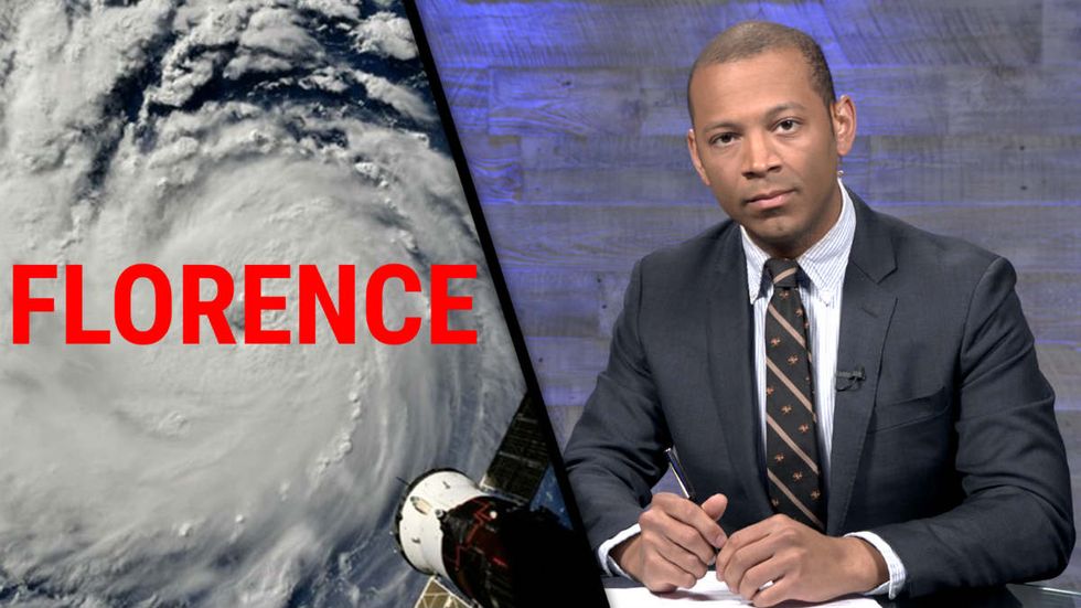 WATCH: LOL! The Left is actually blaming Trump for Hurricane Florence | White House Brief