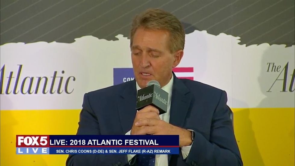 Jeff Flake was 'troubled' by Kavanaugh's 'tone' at sexual assault allegations hearing