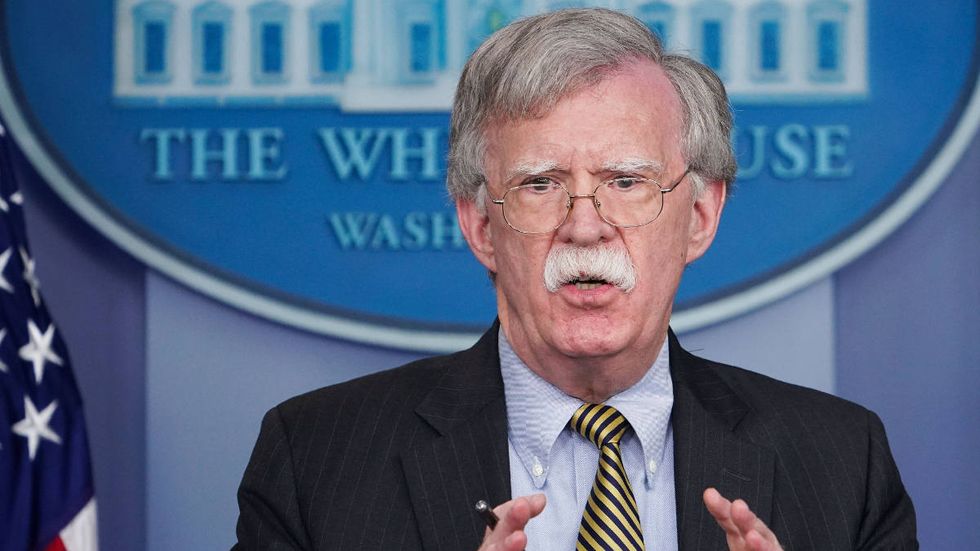 Watch: John Bolton takes a reporter to school on the 'so-called state of Palestine'