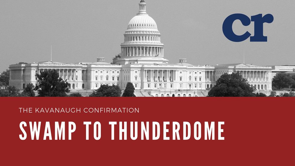 WATCH: The D.C. Swamp turned into Thunderdome during the Kavanaugh confirmation