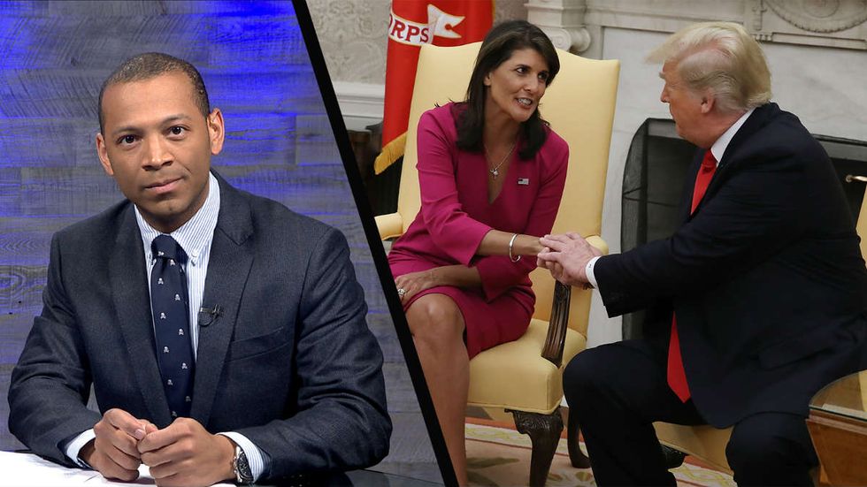 WATCH: Amb. Nikki Haley WILLINGLY gives up power, unlike most DC slimeballs | White House Brief