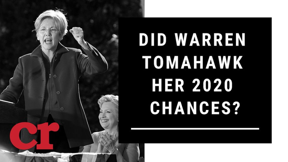 WATCH: Did Elizabeth Warren tomahawk her 2020 chances?