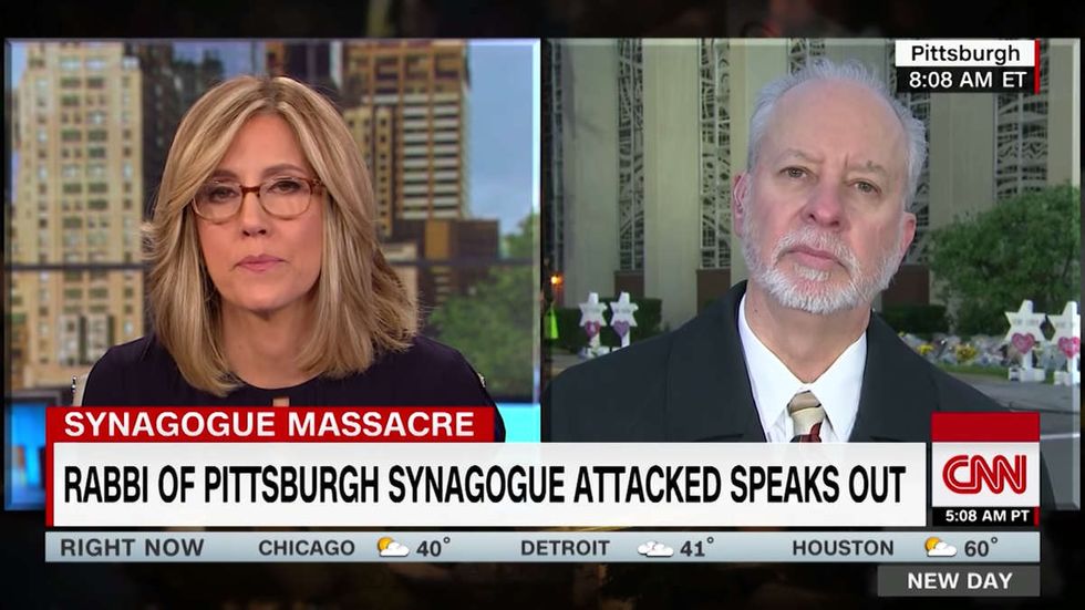 Tree of Life Rabbi Jeffrey Myers refuses to politicize shooting for CNN’s clicks and views