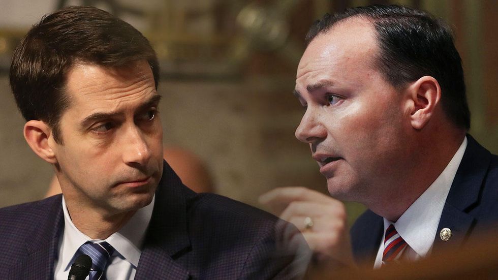 Jailbreak or criminal justice reform? Tom Cotton and Mike Lee debate on Twitter