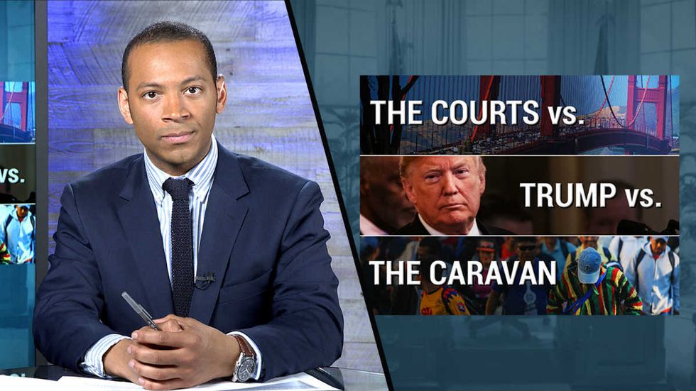 WATCH: The courts v. Trump v. the caravan | White House Brief