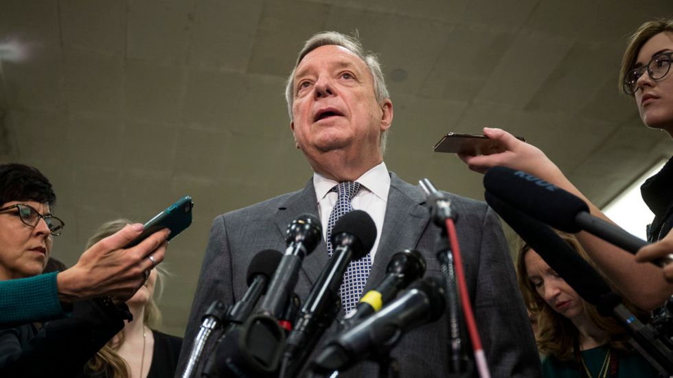 Sen. Dick Durbin remembers George H.W. Bush’s legacy with jabs at Trump and the GOP
