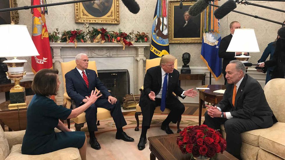 5 jaw-dropping moments from Trump's WILD meeting with Pelosi and Schumer