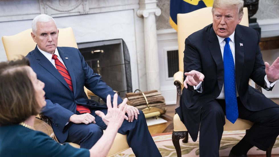 Report: White House asks to prep SOTU on House floor; no response from Pelosi yet