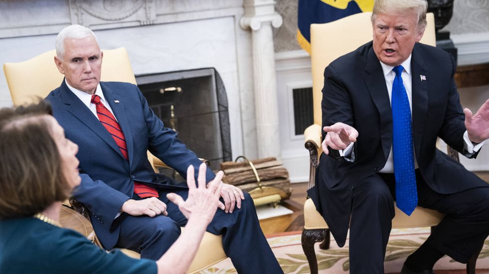 Report: White House asks to prep SOTU on House floor; no response from Pelosi yet